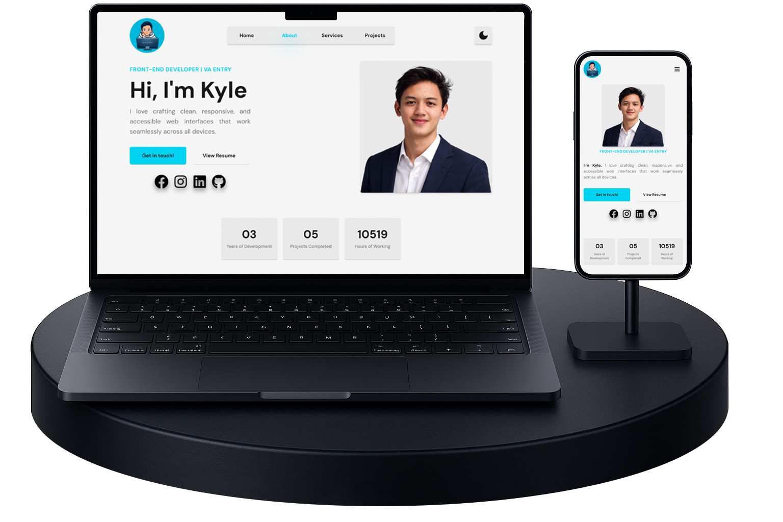 Kyle's Portfolio | Web Developer